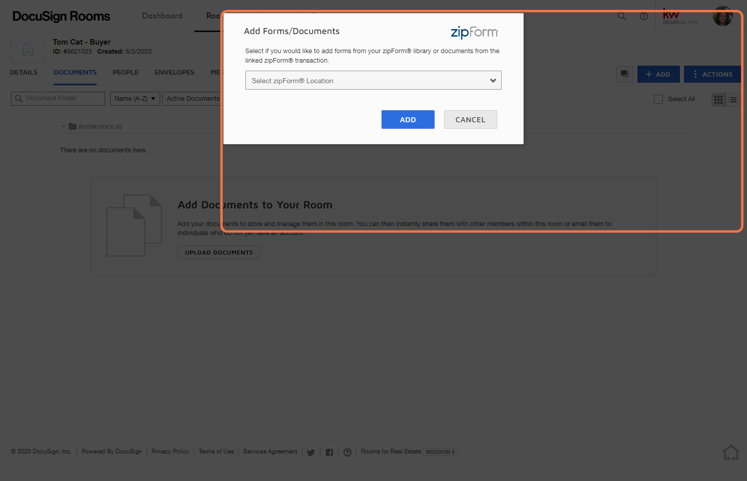 IF you HAVE NOT included the setting "Automatically apply this template to transaction" When the next pop-up appears, select "cancel" for now.