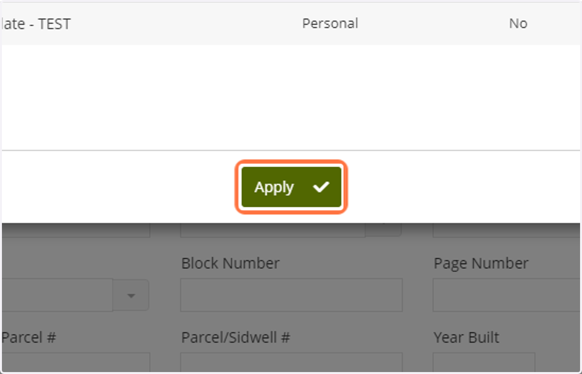 Click on Apply