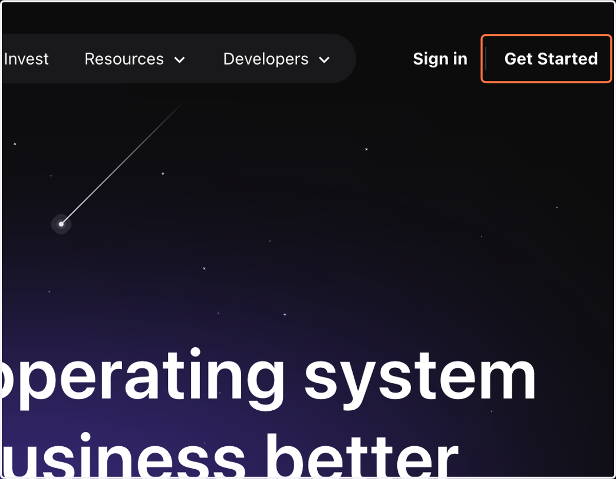 Та Get Started дээр дараарай