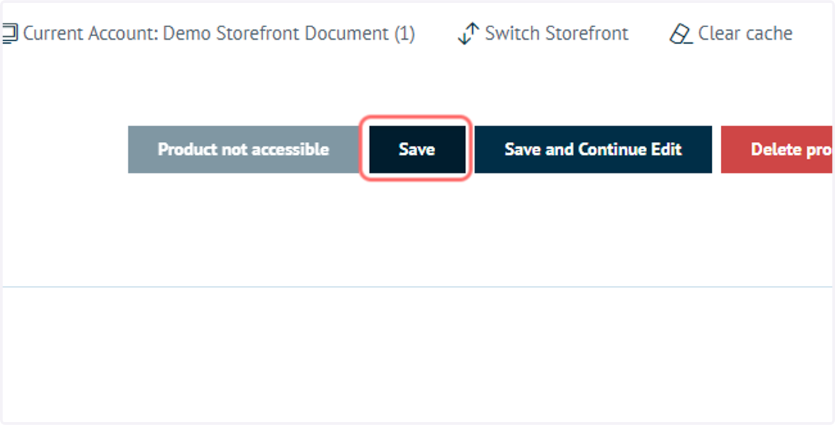 Click on Save