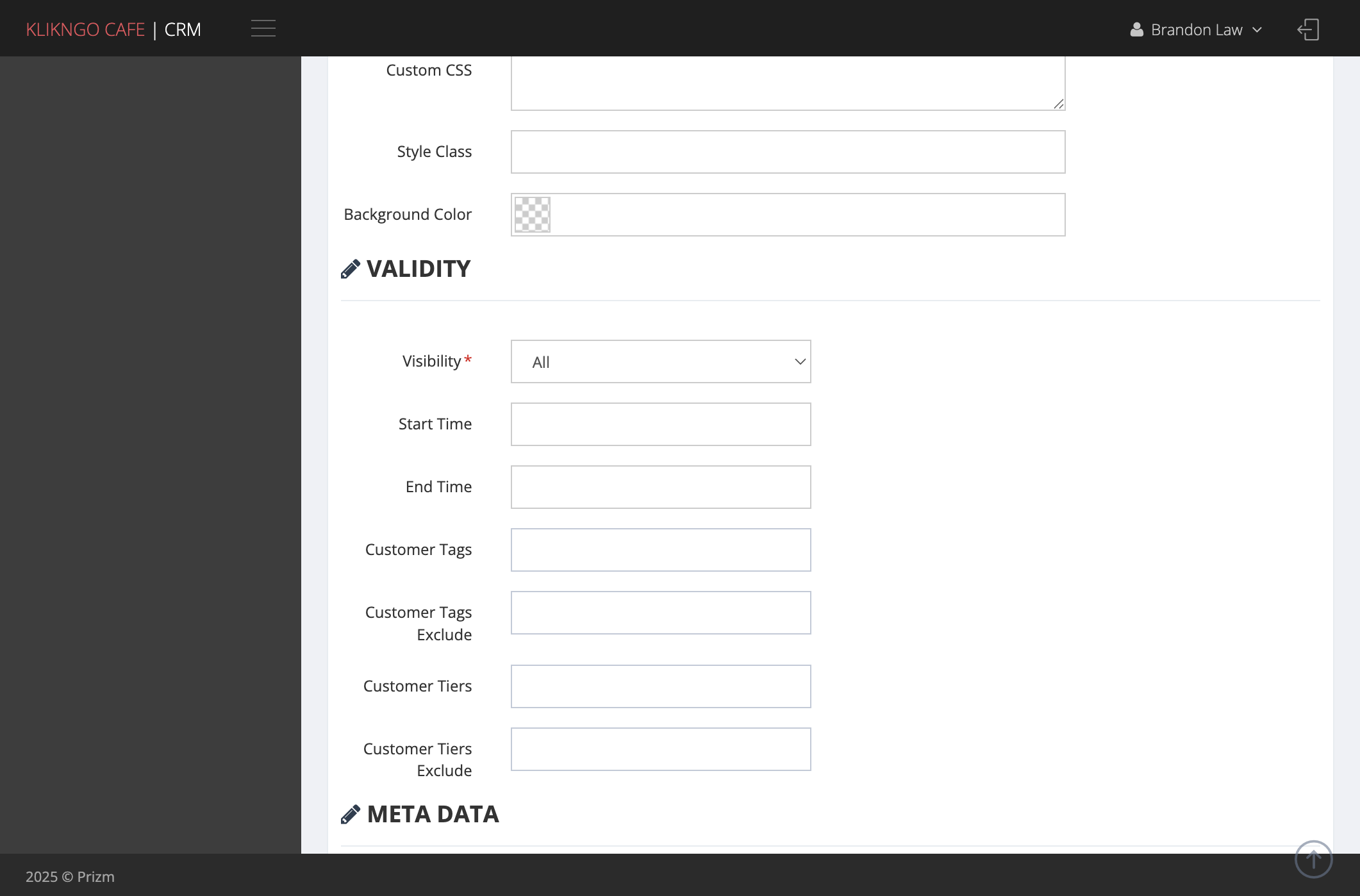 Select Visibility