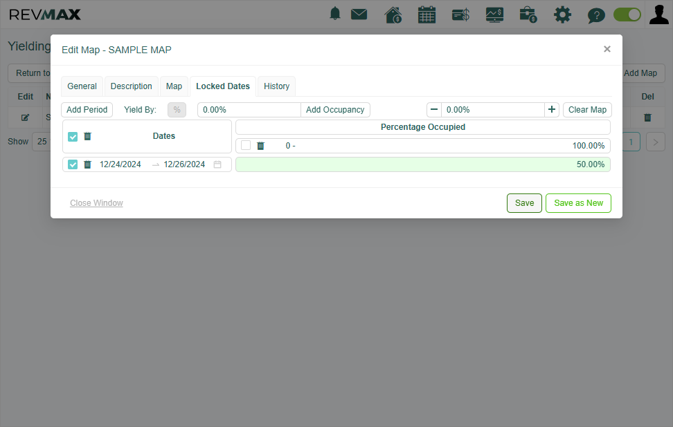Once all is set, click on "Save".