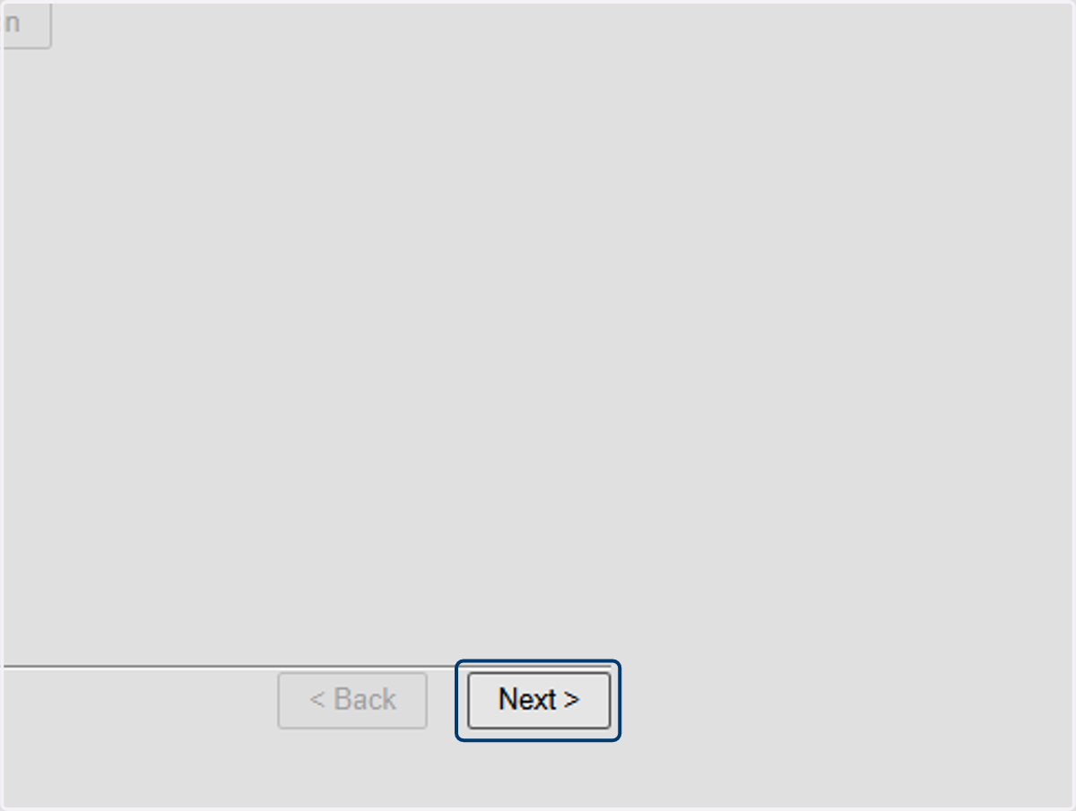 Click on Next to navigate to Filter Parameters.