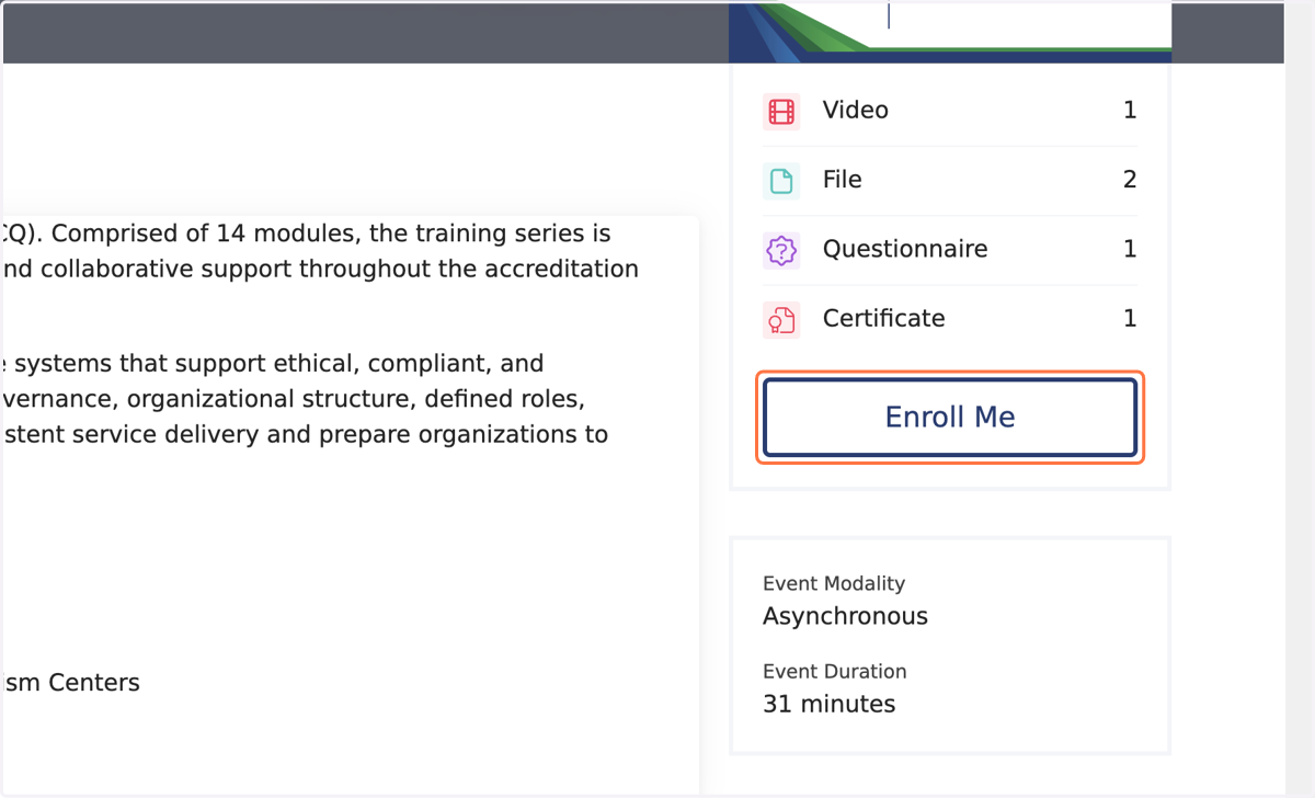 Click Enroll Me