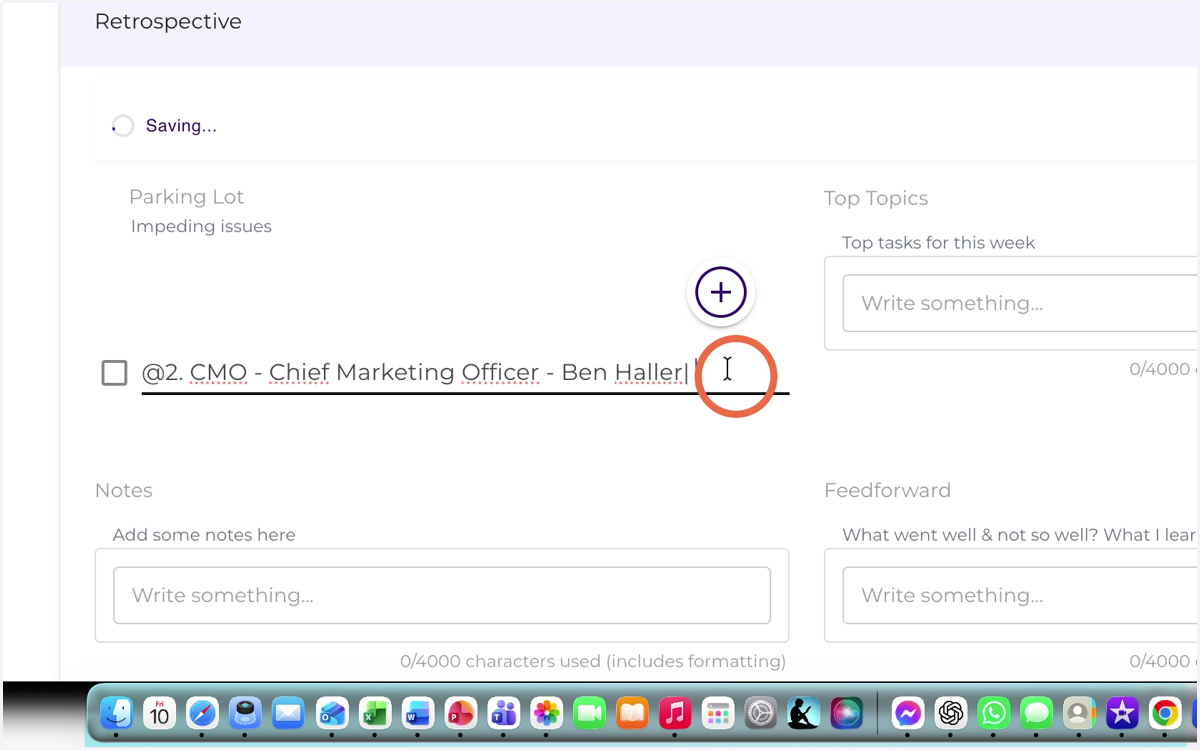 Enter your request, and if needed, you can add a hyperlink to the supporting document