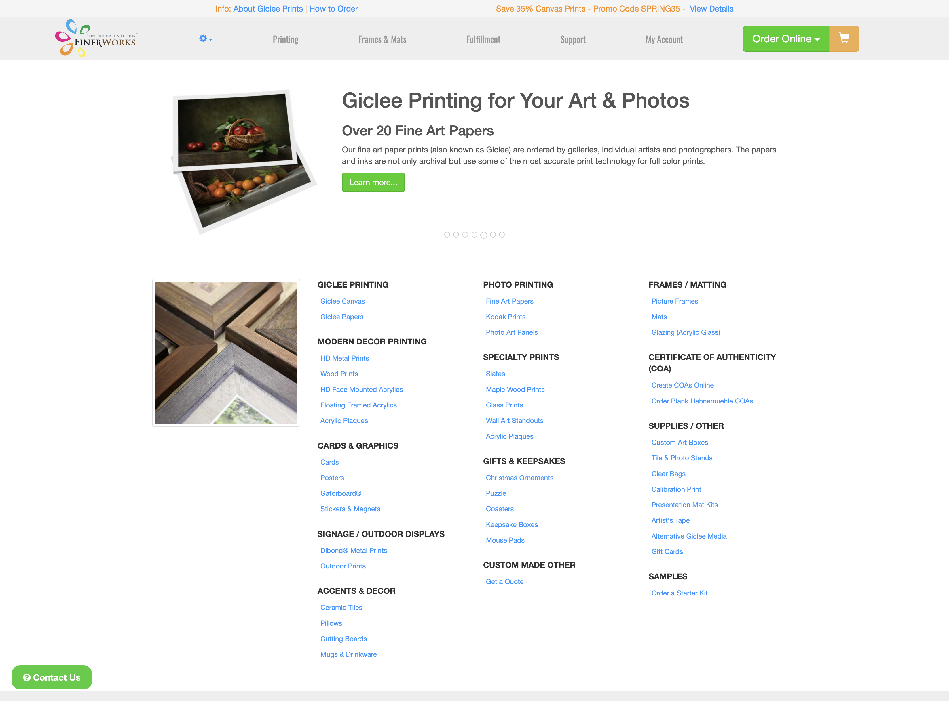 Go to FinerWorks.com