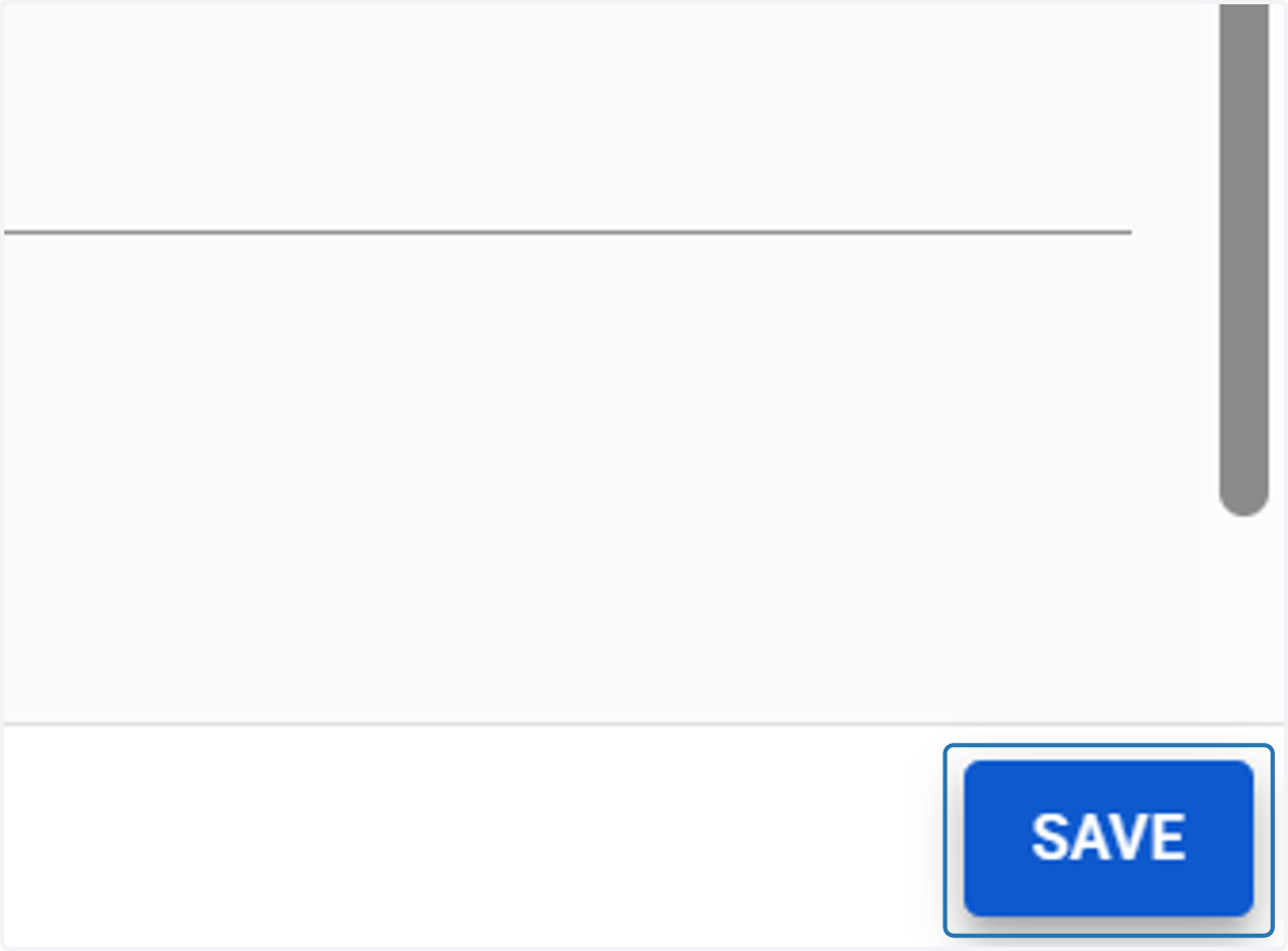 Click on SAVE