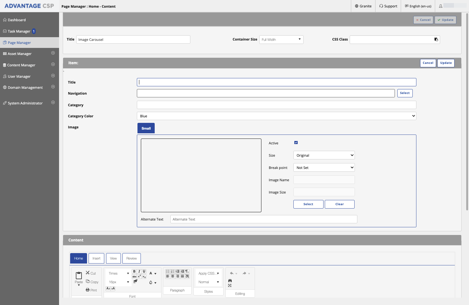 Optional: Select a Page to Link to