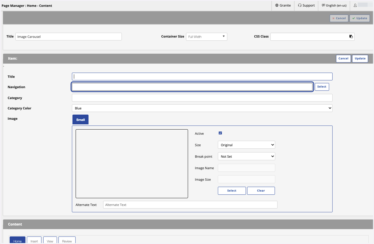 Optional: Select a Page to Link to