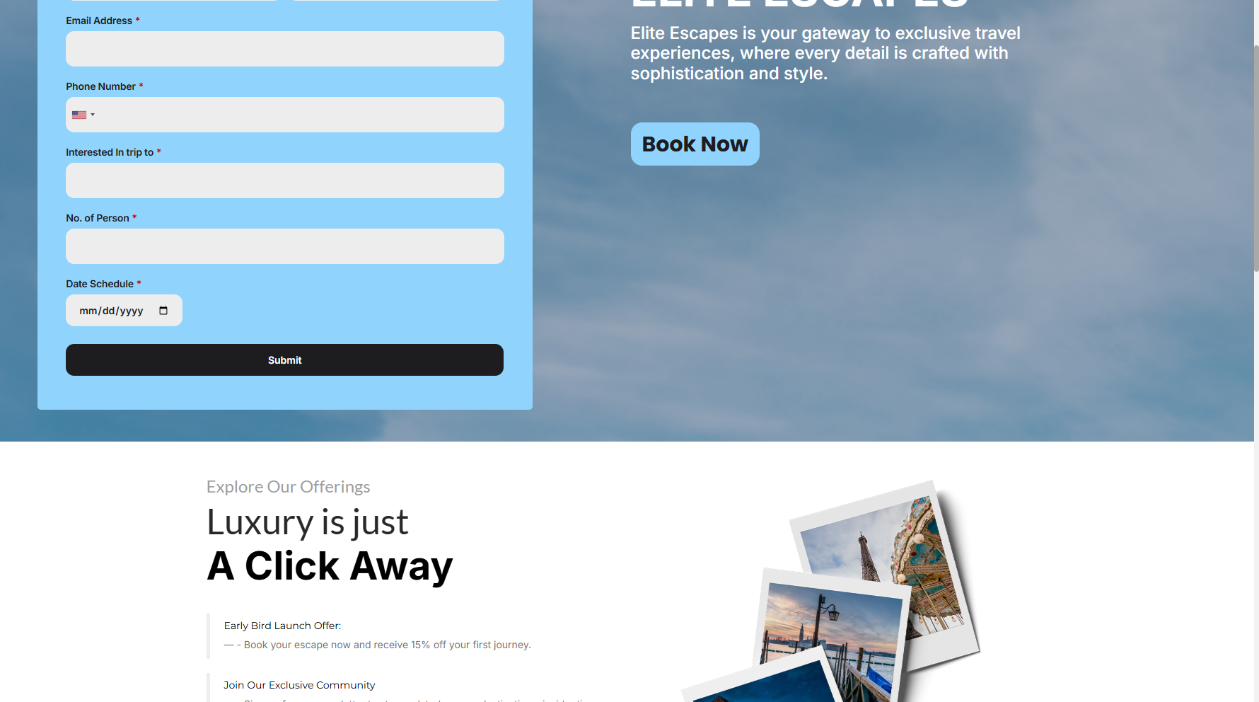 Step 4: It will take you to a new page where you can view the selected funnel's first step.