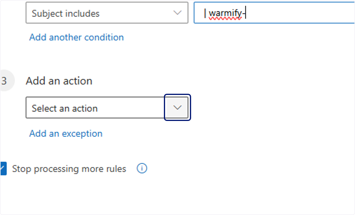 Step 7 screenshot Step 7 screenshot