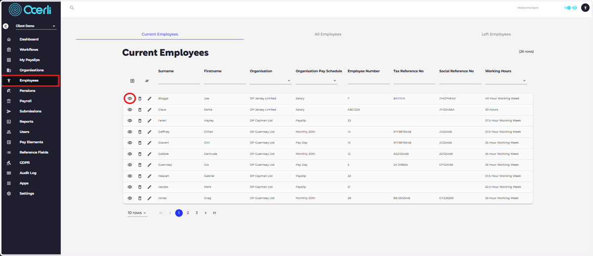 ASSIGN XERO CONTACTS TO EMPLOYEES