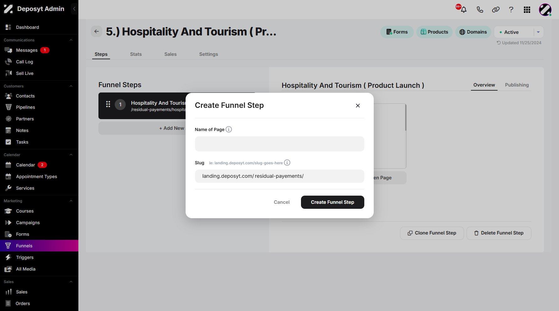 Step 6: A pop-up window will appear, prompting you to enter the step name.