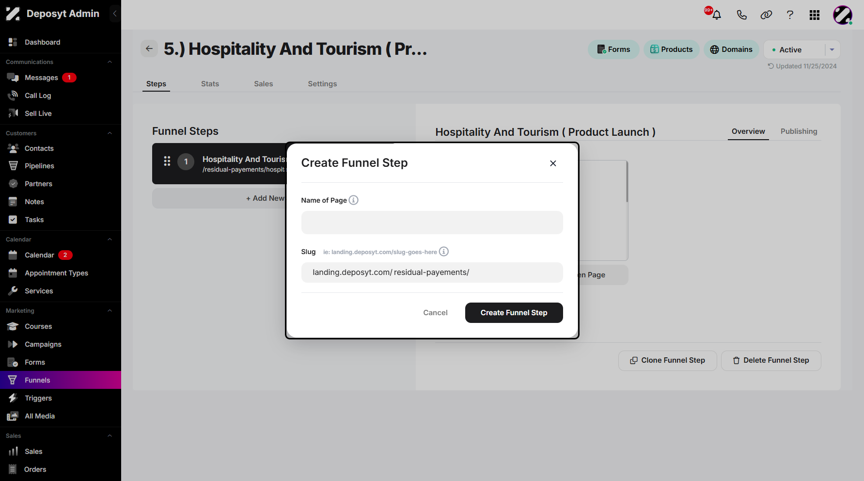 Step 6: A pop-up window will appear, prompting you to enter the step name.