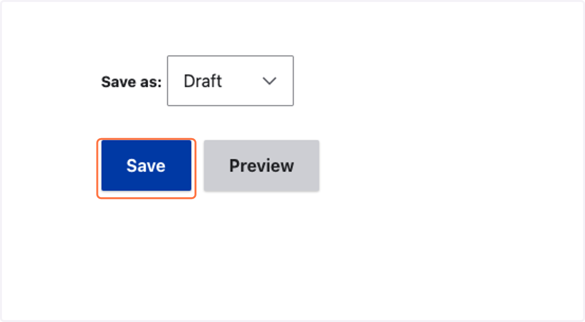 Click on Save