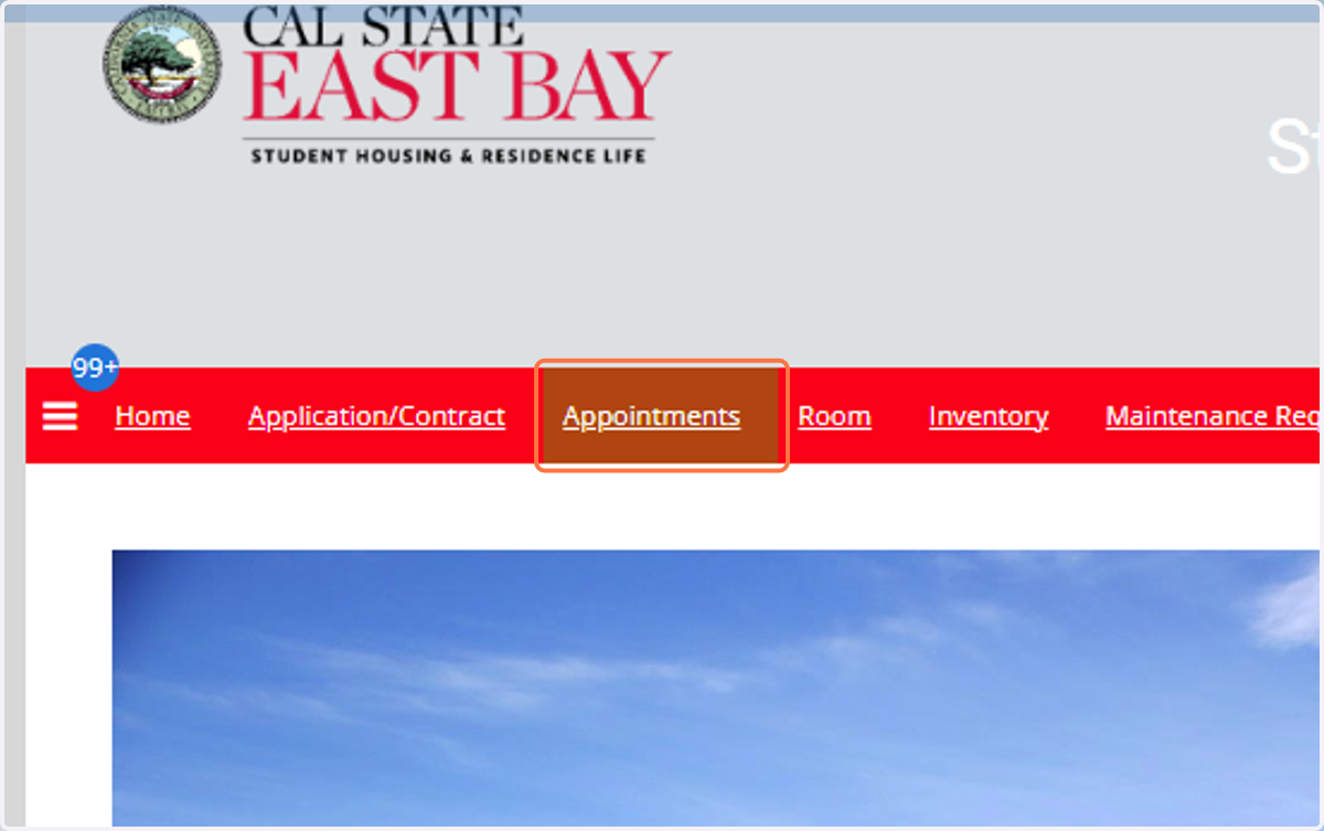 Click on Appointments