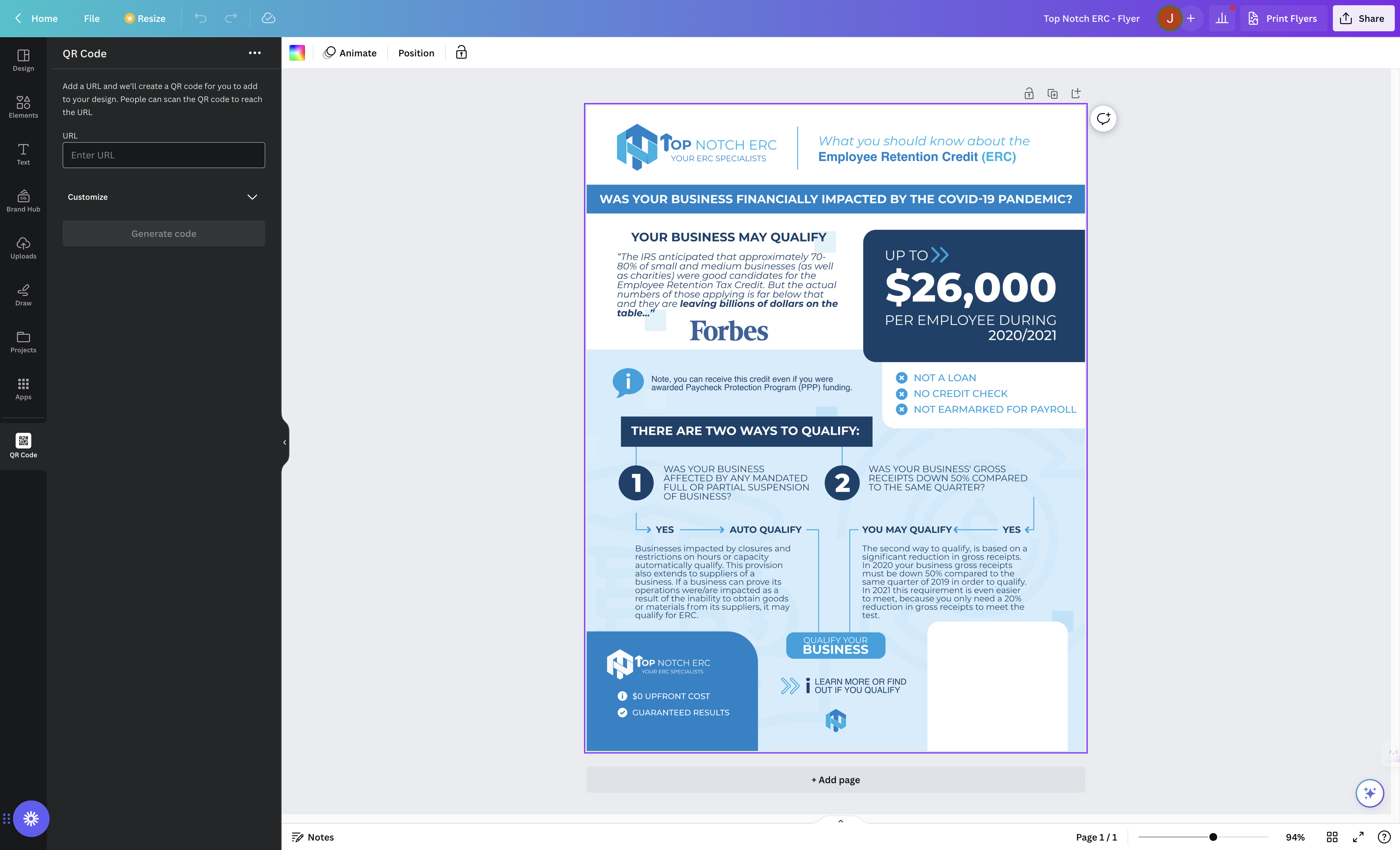 Paste your Referral Link