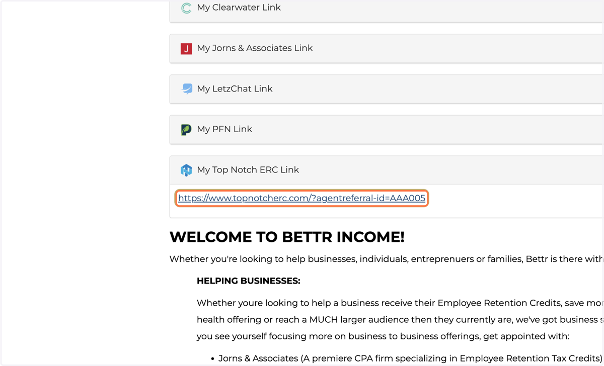 Copy your link