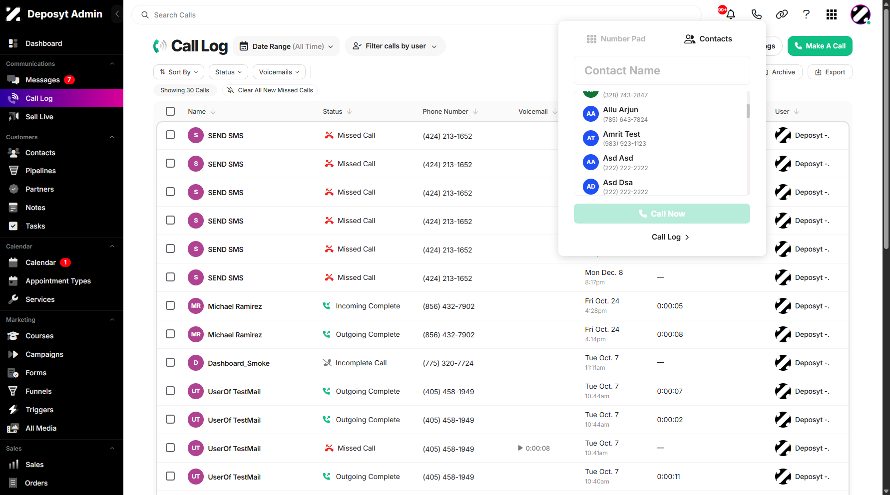 Step 6: From here, you can scroll down to find your contact’s name or type the contact’s name in the search bar.