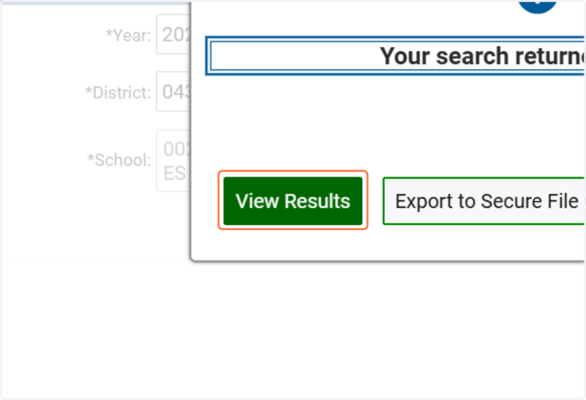 Click on View Results