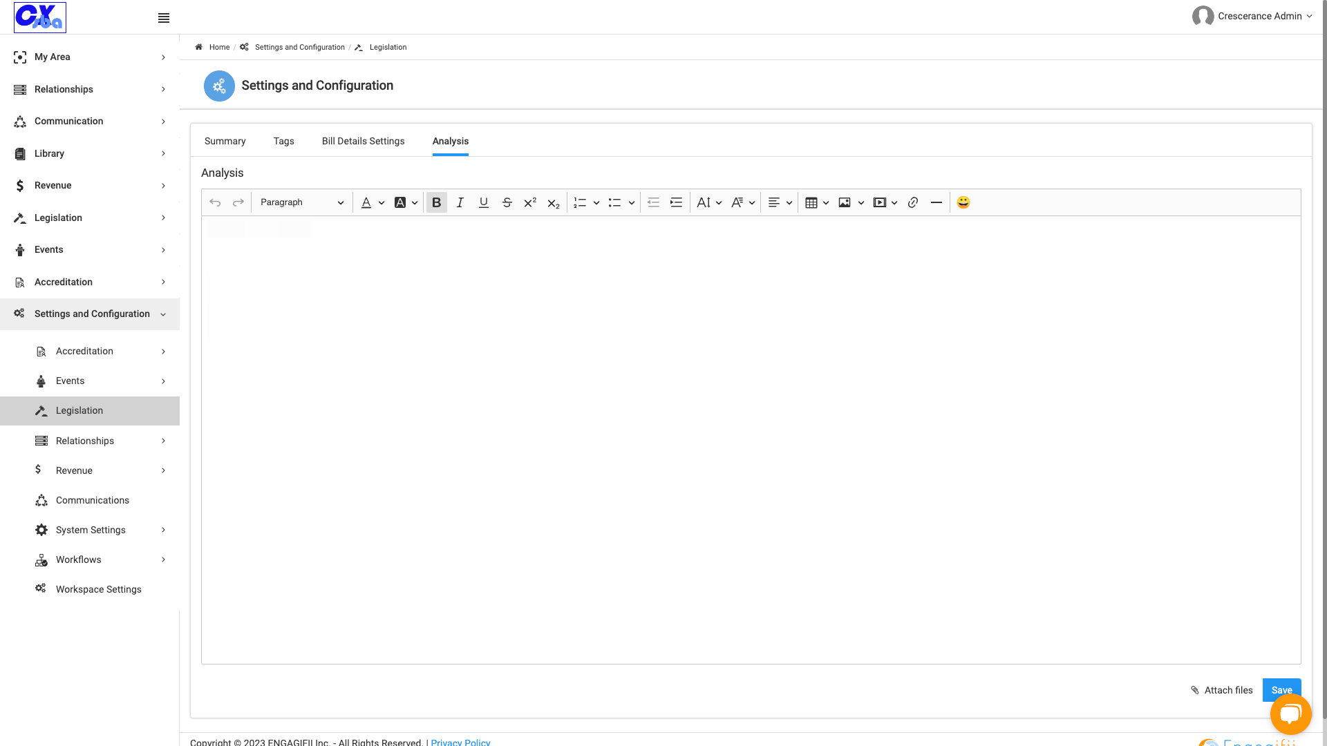 Begin typing your desired template as you would any document using our document editor