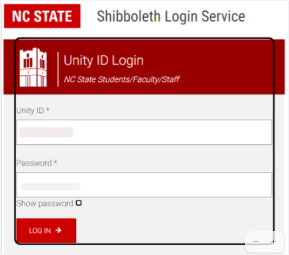 Login to MyPack Portal using a web browser (http://mypack.ncsu.edu).