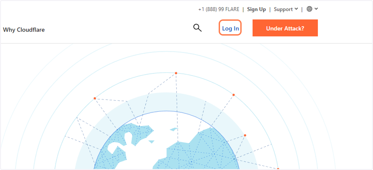 Click on Log In