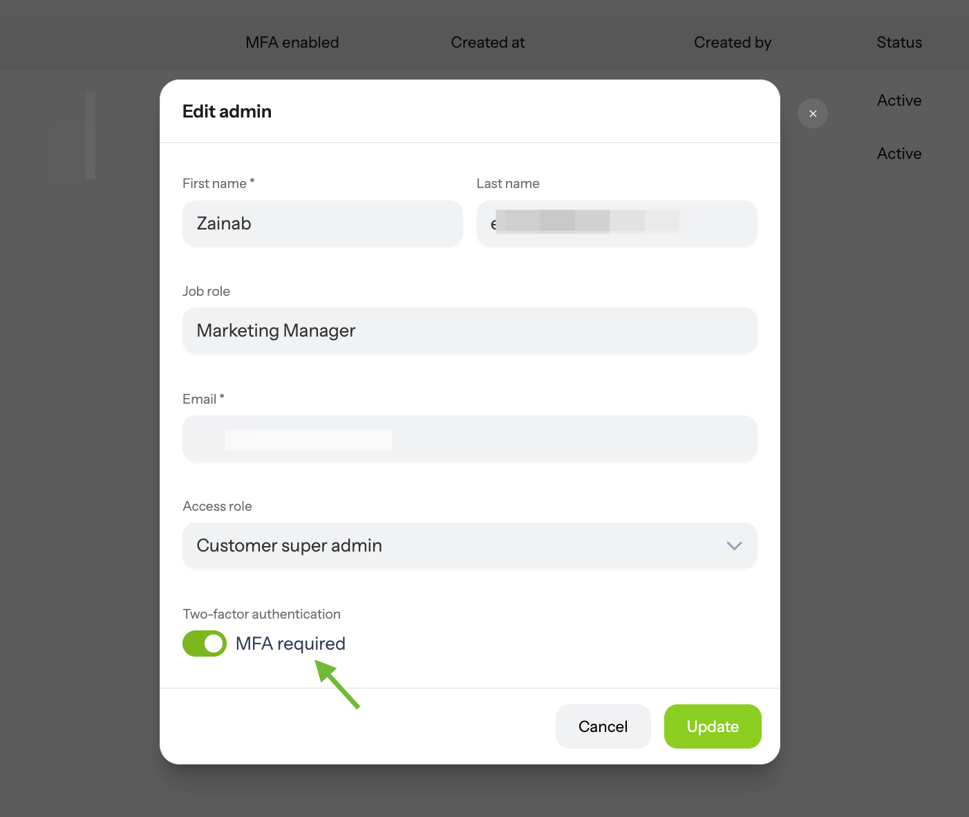 Enable MFA for Security
