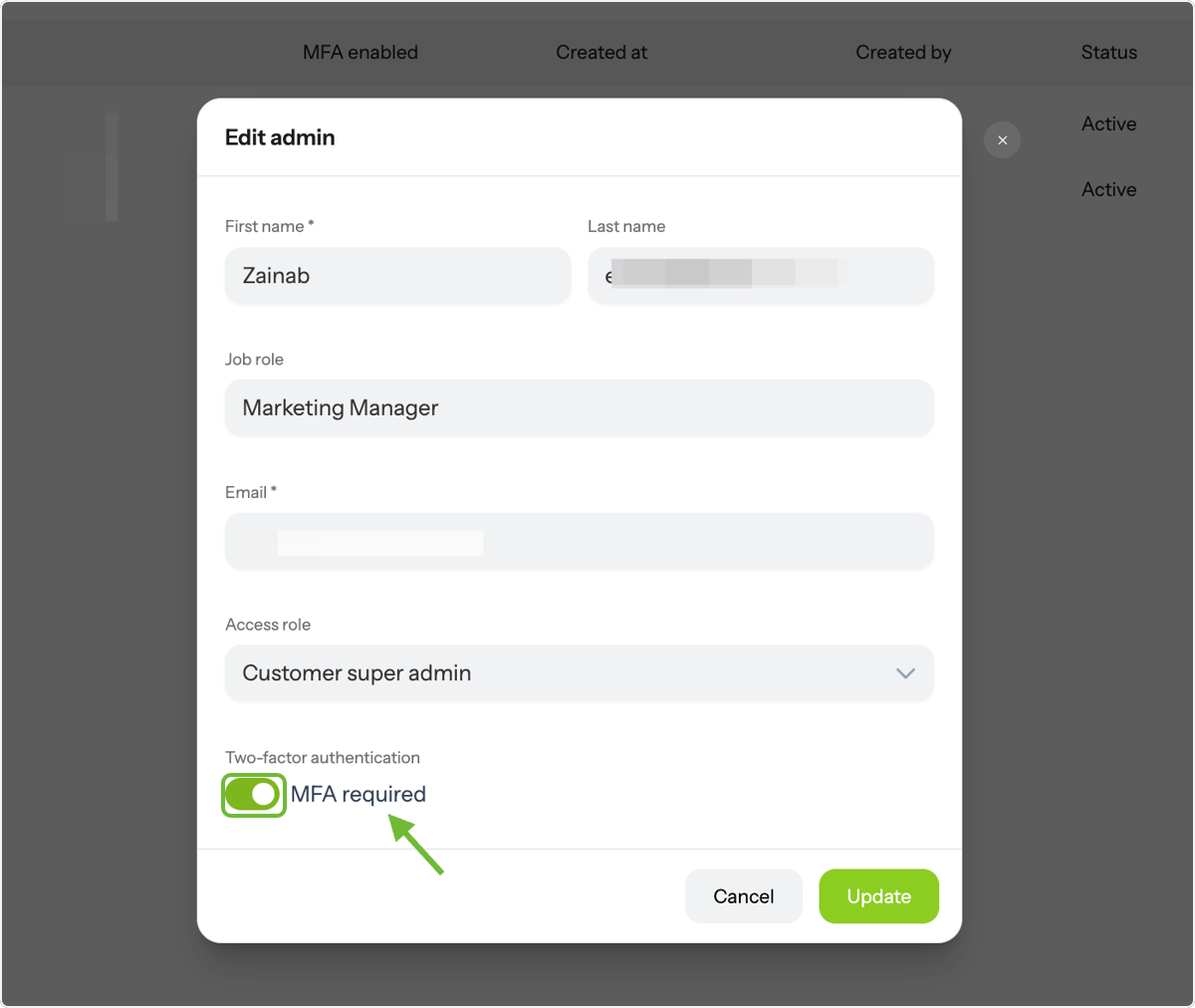 Enable MFA for Security