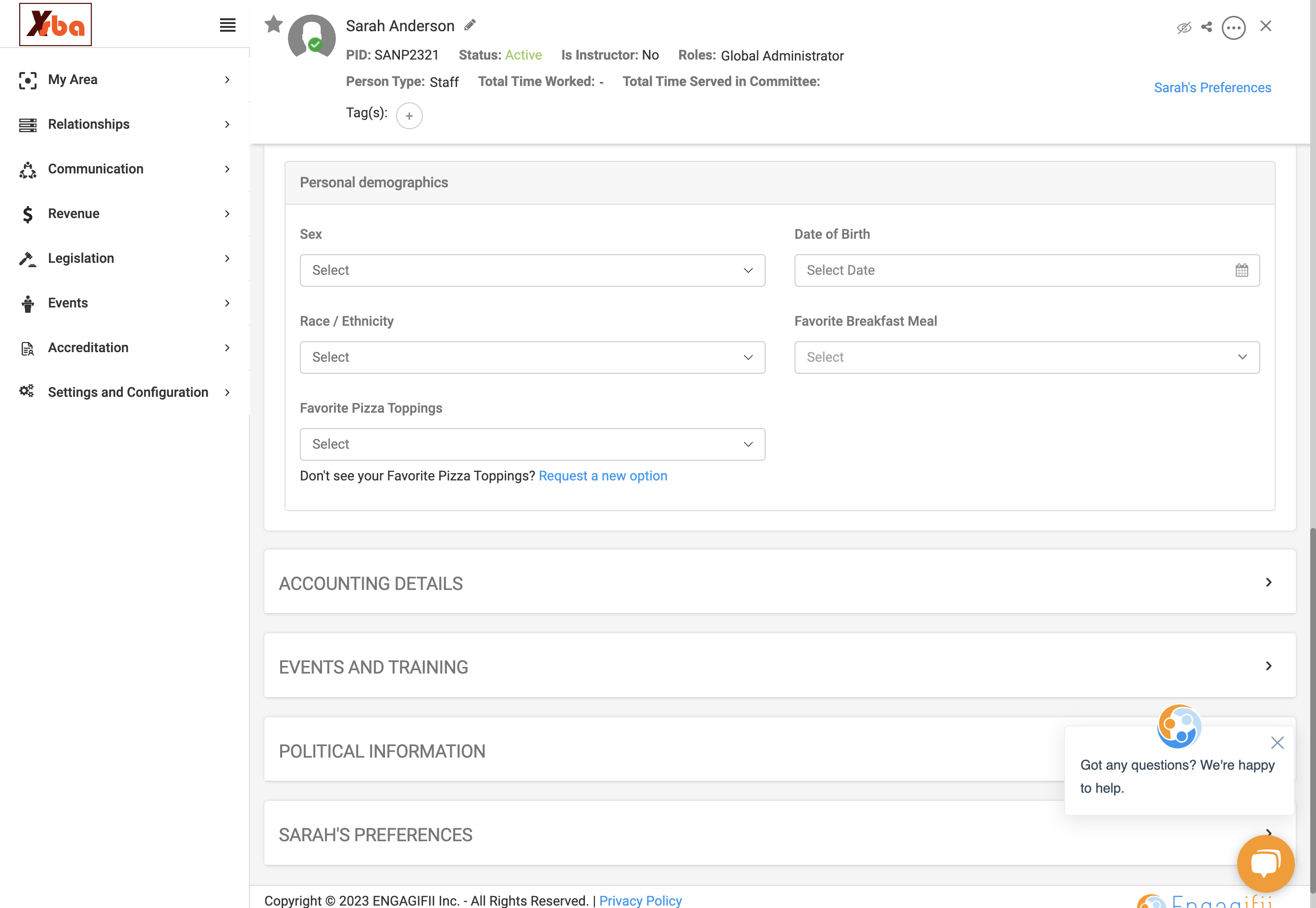 Request a new option
