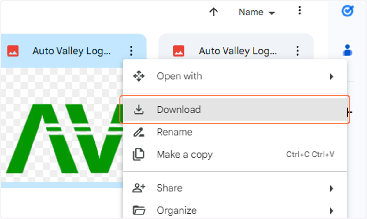 Download all of the assets in this folder