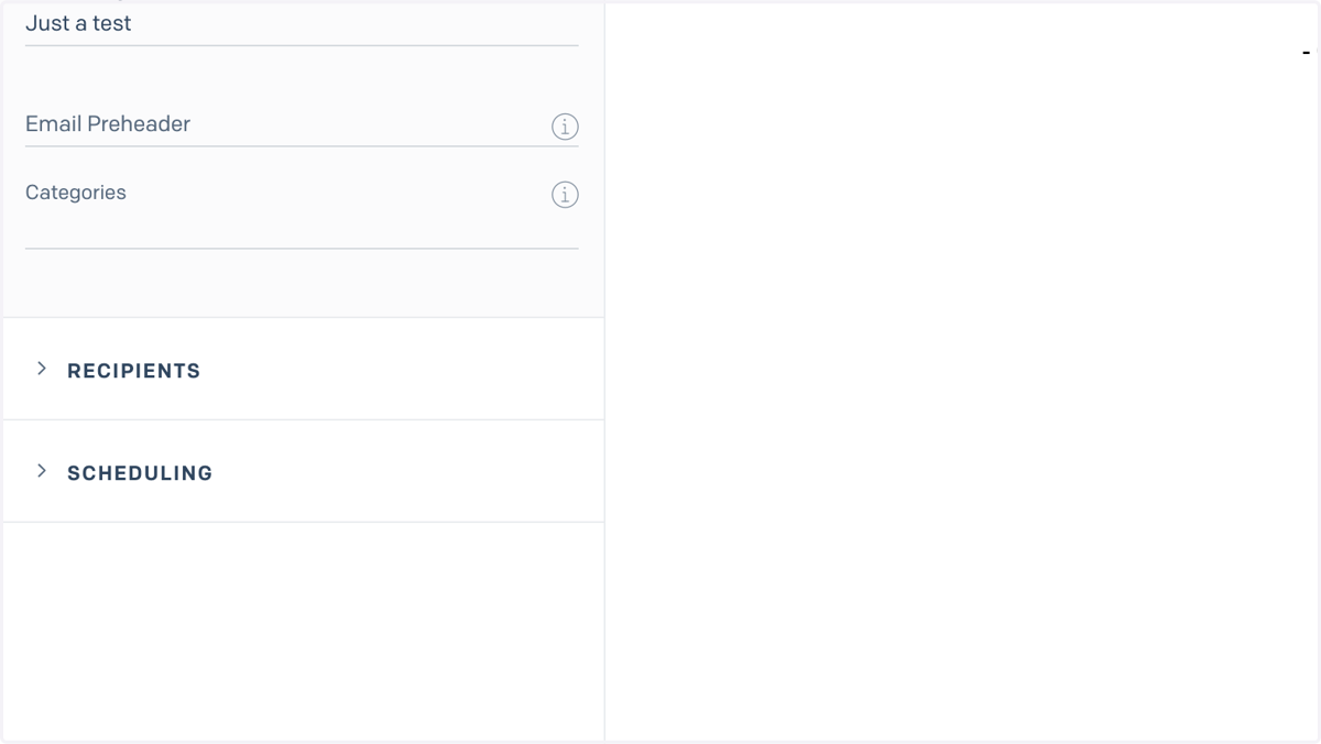Click on RECIPIENTS