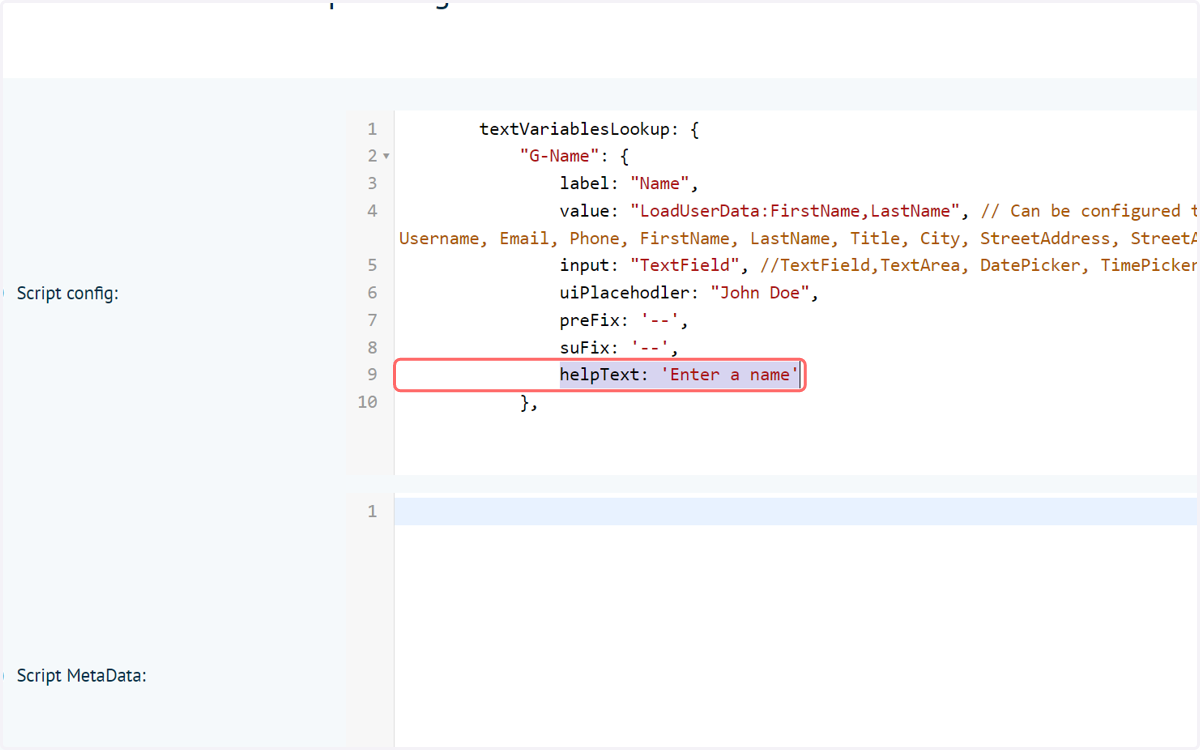Enter optional help text