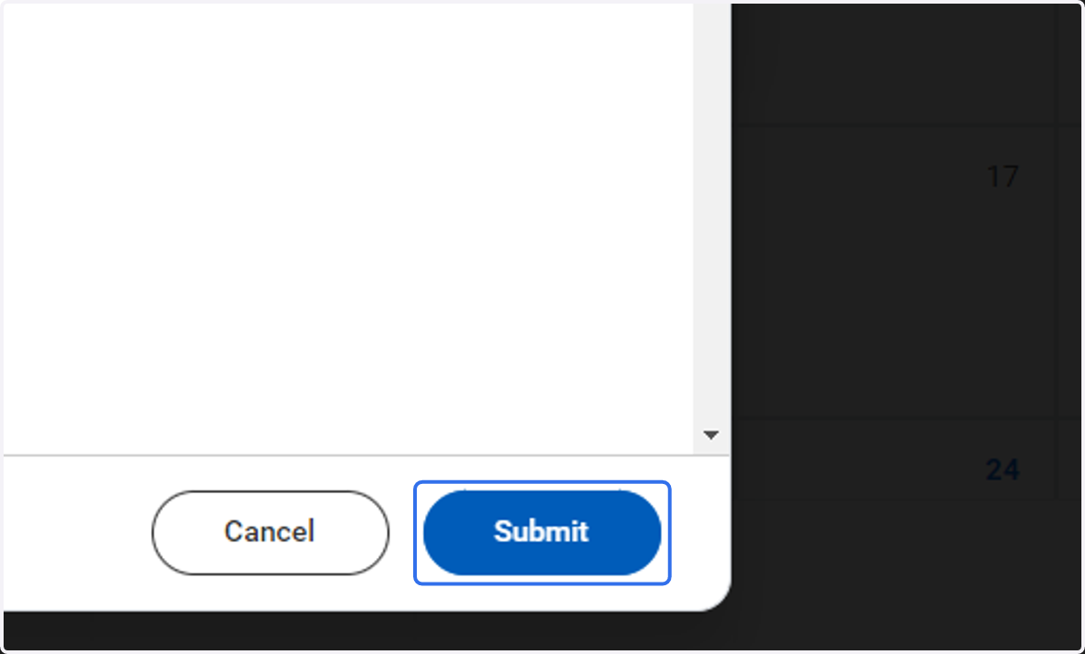 Click on Submit