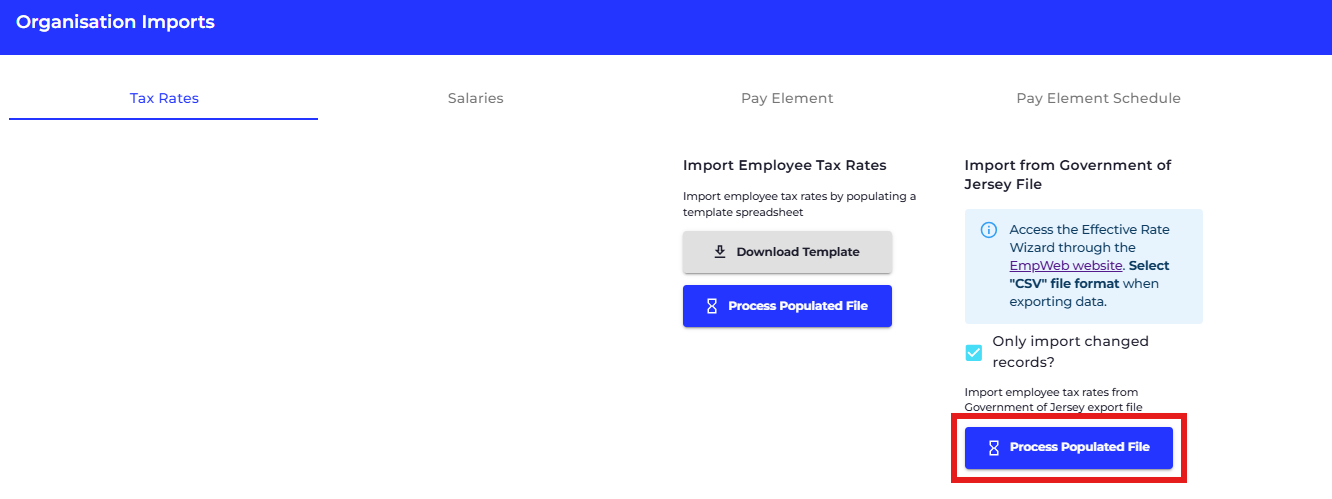 Navigate back to Ocerli. Import the CSV File into Ocerli