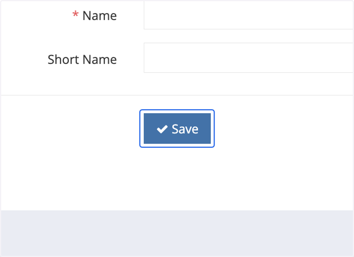 Click on Save