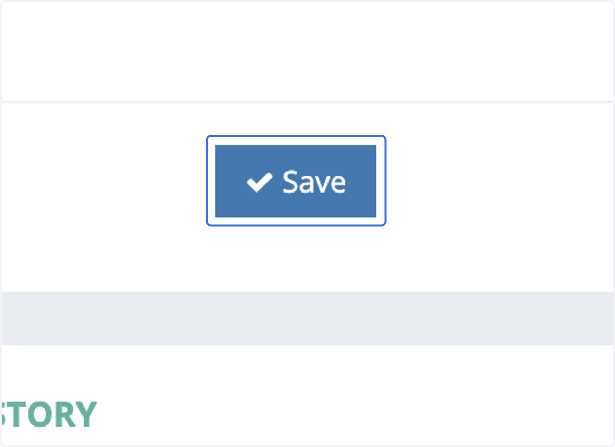 Click on Save