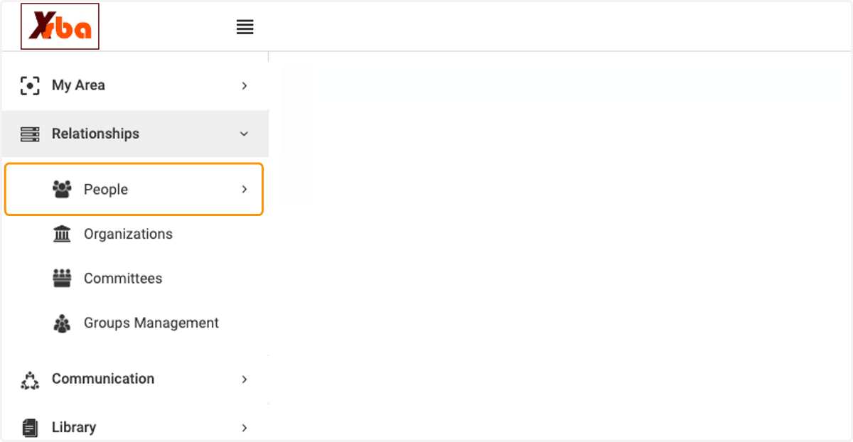 Click on People