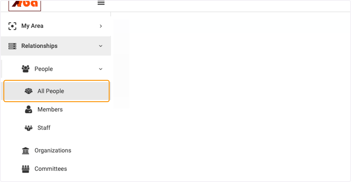 Click on All People