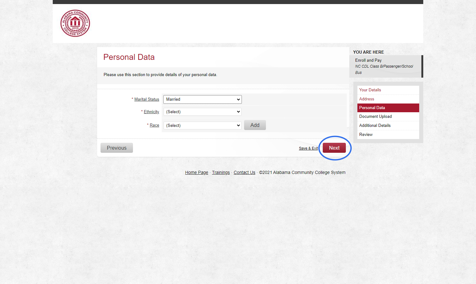 Personal Data
