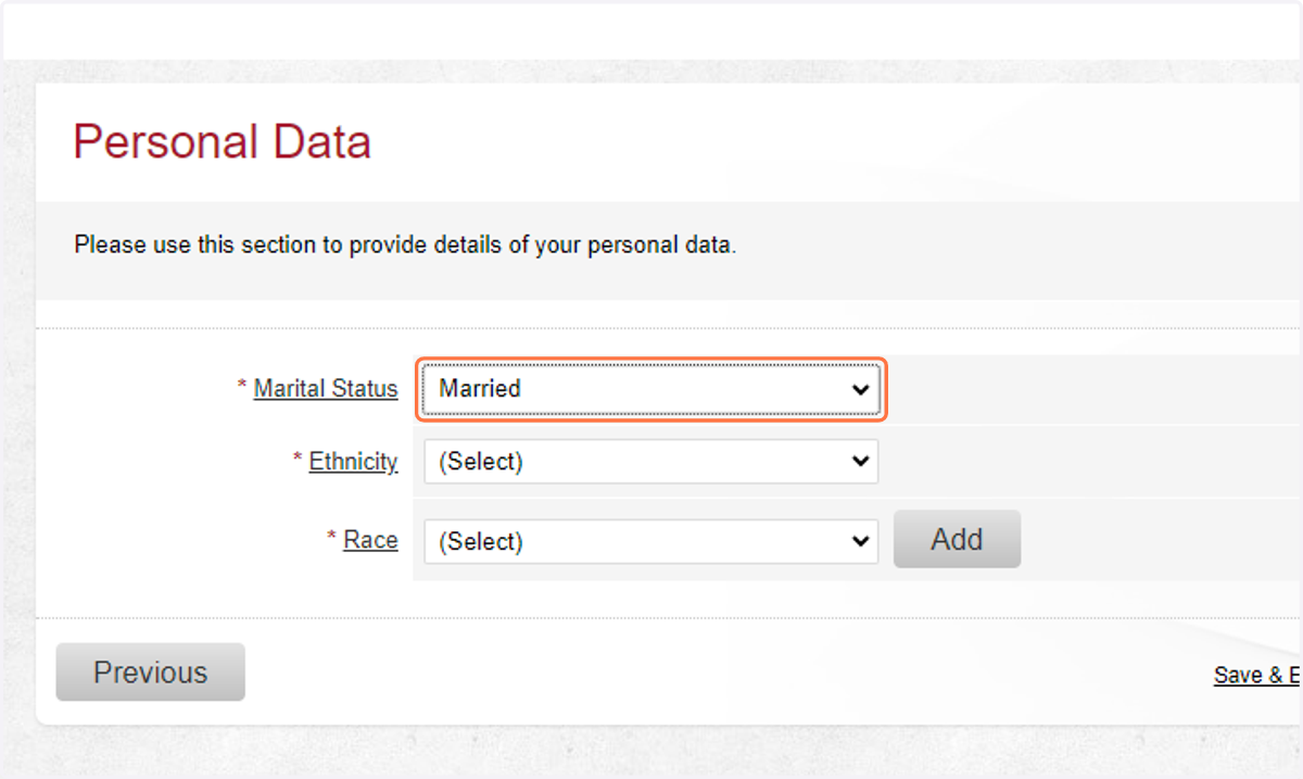 Personal Data