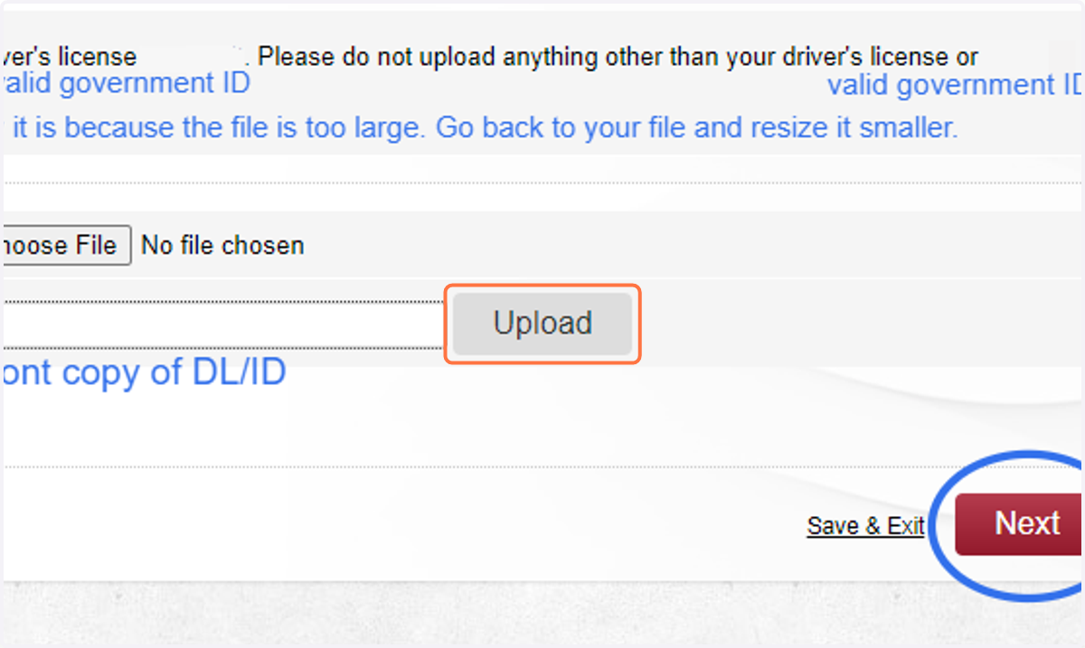 Documentation Upload