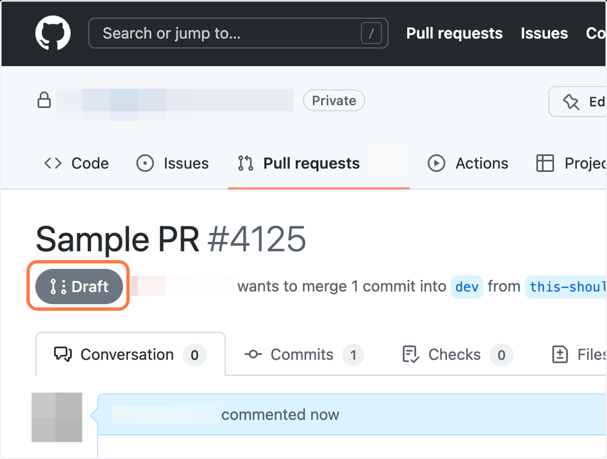 🎉 Congrats! You have a Draft PR