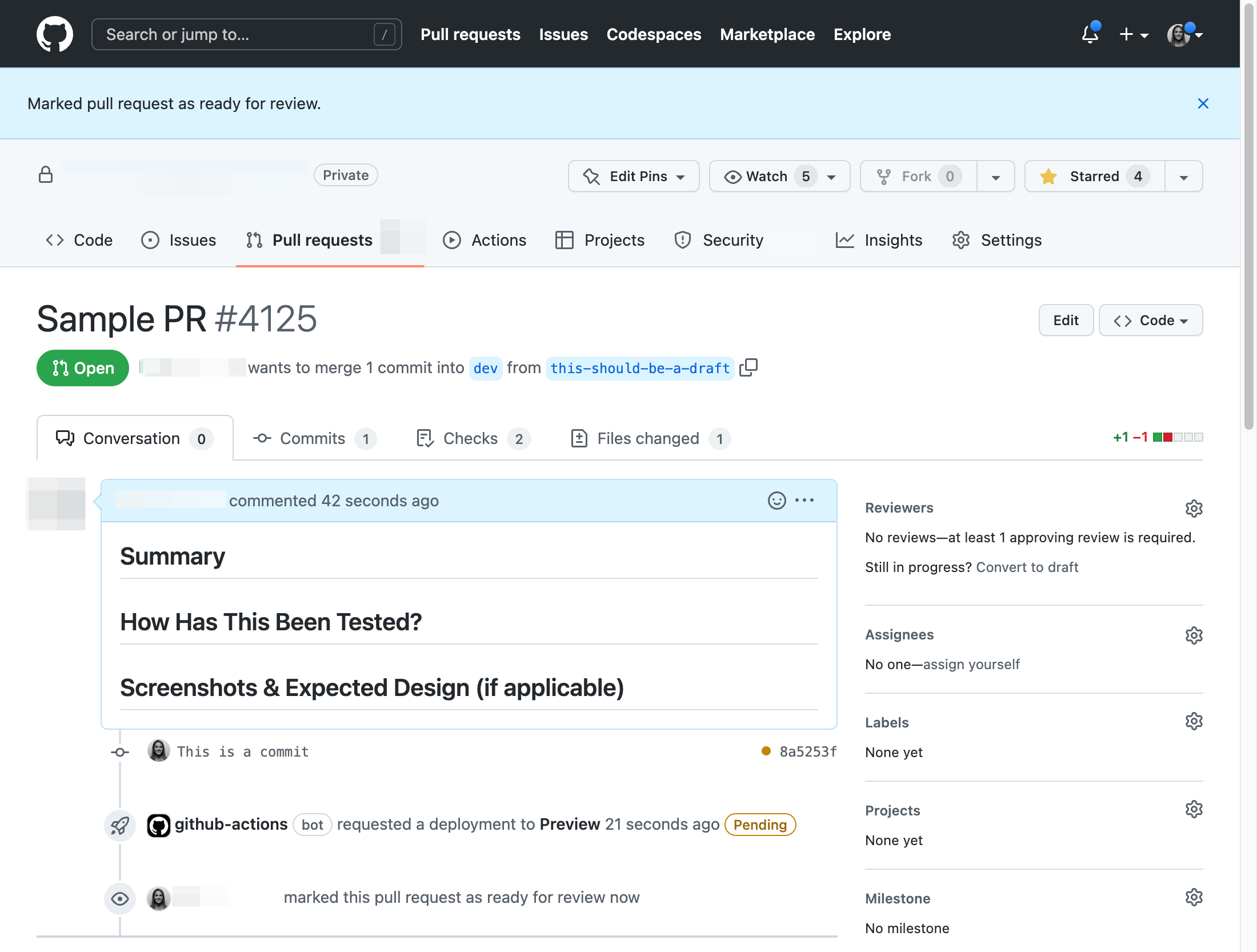 ✅ Now your PR is ready for review. Happy coding!