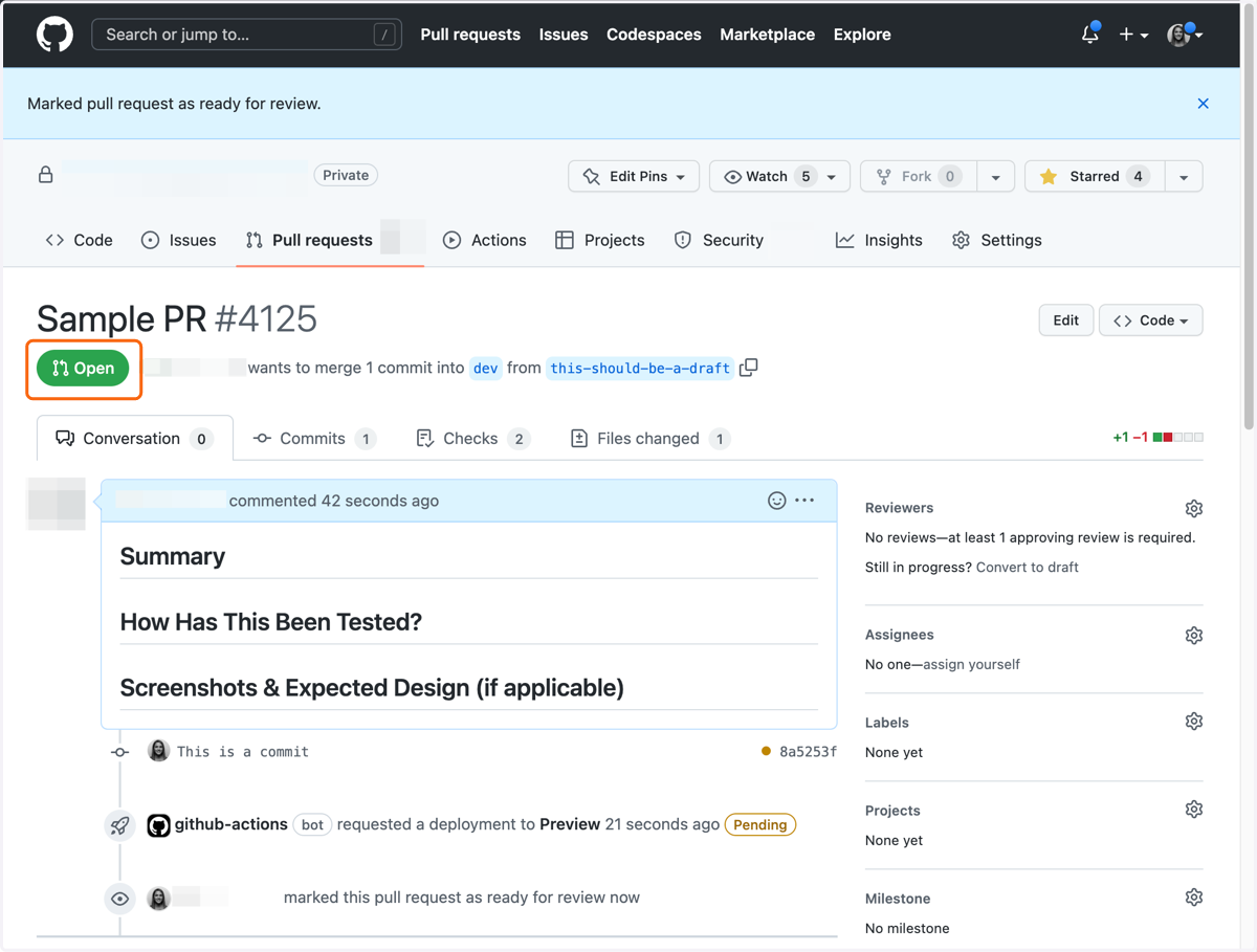 ✅ Now your PR is ready for review. Happy coding!