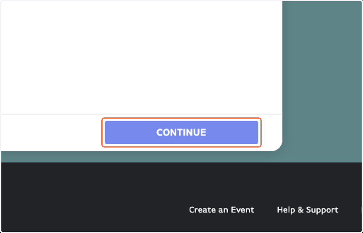 Click on CONTINUE