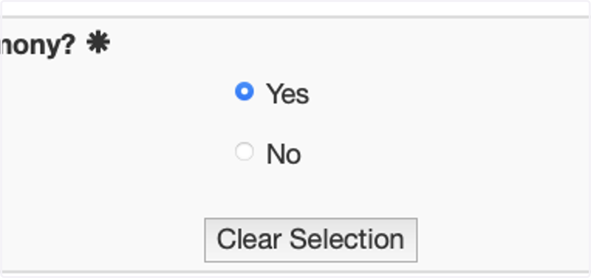 Select Yes