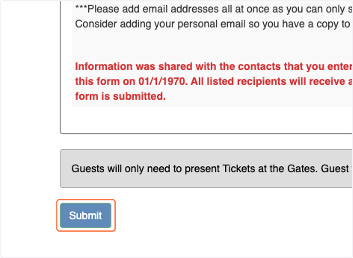 You must hit submit for the Tassel system to record all your Replies.