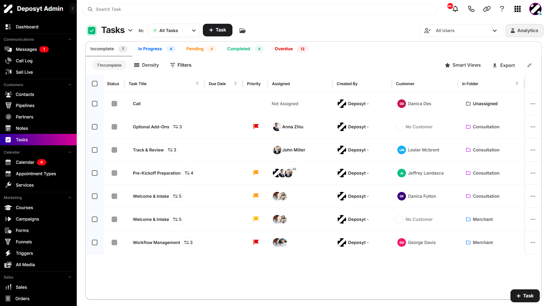 Step 3: Click on Analytics button to proceed.