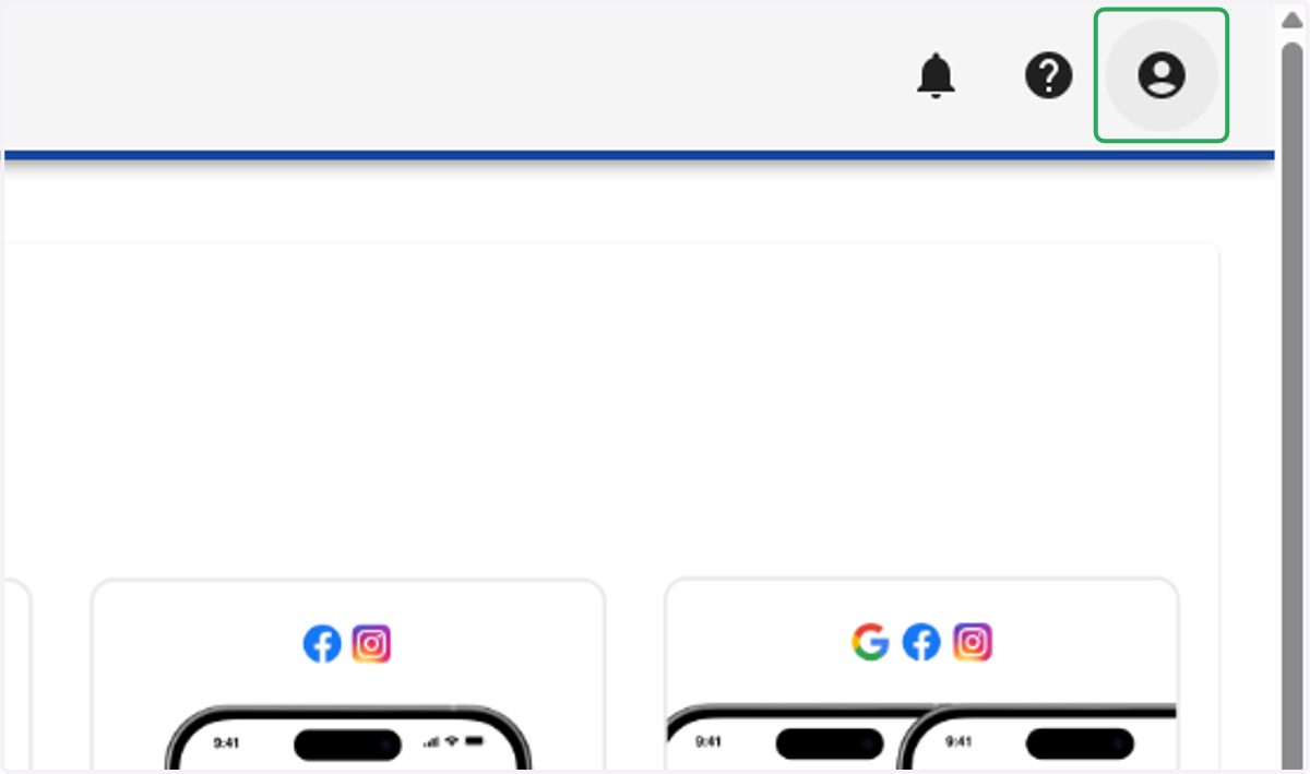 Click on dropdown trigger
